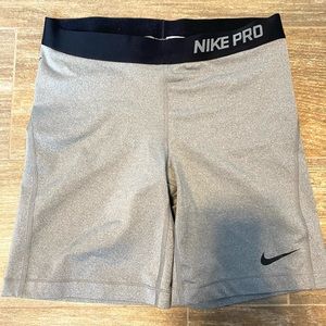 Women’s Nike Grey Dri-fit shorts